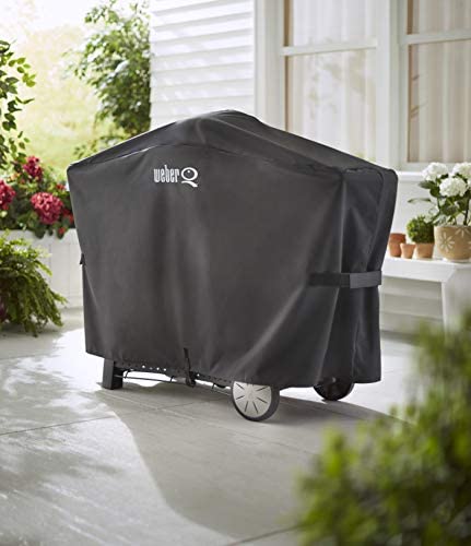 Weber 7112 Q 2000 and 3000 Series Grill Cover, 56.6 x 22 x 39.3 Inches, Assorted