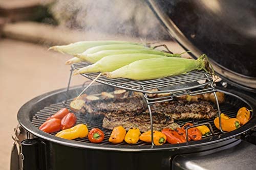 Weber Stephen Products 7647 22" x 12" Expansion Grilling Rack, Multicolor