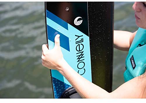 CWB Connelly 61200342-CON Quantum Waterskiing Lake Water Sports Skis with Bindings 68-inch, Blue