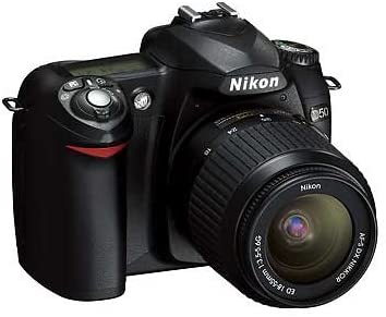 Nikon D50 DSLR Camera with 18-55mm f/3.5-5.6G ED AF-S Zoom Nikkor Lens (OLD MODEL)