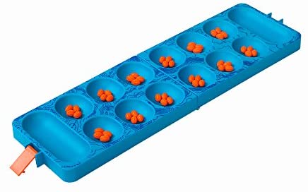 Outside Inside Backpack Mancala Game for Camping and Travel, Lightweight and Foldable