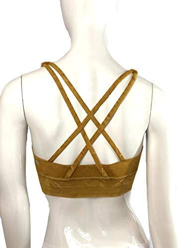 Lululemon Energy Bra Long LINE NULUX WASH - ICWO (Ice Wash Spiced Bronze)