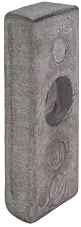 Quicksilver 826134Q Side Pocket Aluminum Anode - Mercury Mariner and Force Outboards