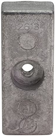 Quicksilver 826134Q Side Pocket Aluminum Anode - Mercury Mariner and Force Outboards