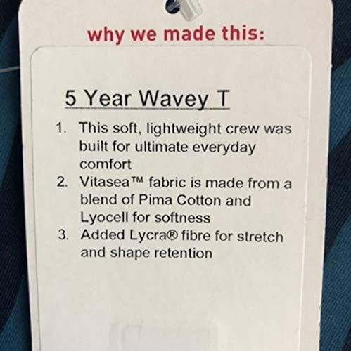 Lululemon 5 Year Wavey T - TRNV (True Navy)