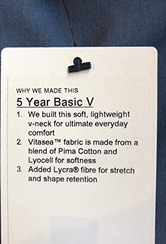 Lululemon 5 Year Basic V - CDBE (Code Blue)