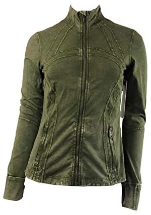 LULULEMON DEFINE JACKET NULUX WASH - ICWG (Ice Wash Moss Green)