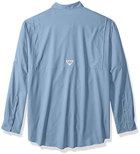 Columbia Men's Tamiami Ii Big & Tall Long Sleeve Shirt, White Cap, 2X/Tall