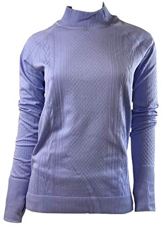 Lululemon Rest Less Mock Neck - HYGB/HYGB (Hydrangea Blue/Hydrangea Blue)