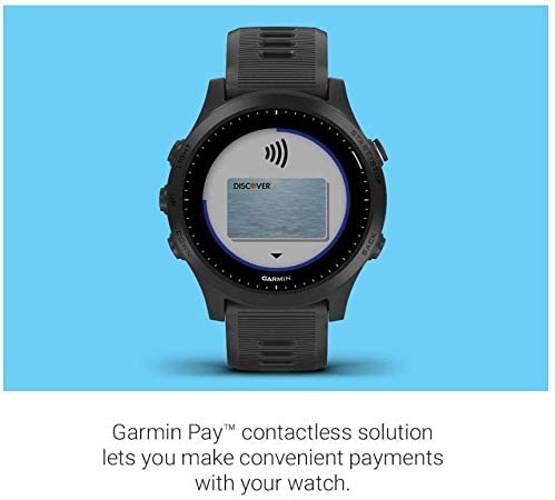 Garmin Forerunner 945, Premium GPS Running/Triathlon Smartwatch with Music International Version, Black