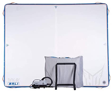 HO Sports Bali iLand 10' x 8' Inflatable Float for Lake or River