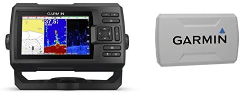 Garmin STRIKER Plus 5cv with CV20-TM Transducer and Protective Cover, 5 inches 010-01872-00