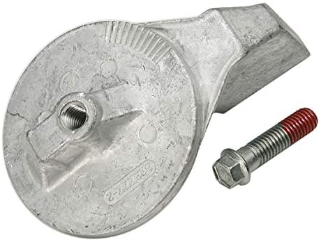 Quicksilver 822777Q1 Aluminum Trim Tab Anode - Mercury or Mariner Outboards and MerCruiser Stern Drives Using High Rake Propellers