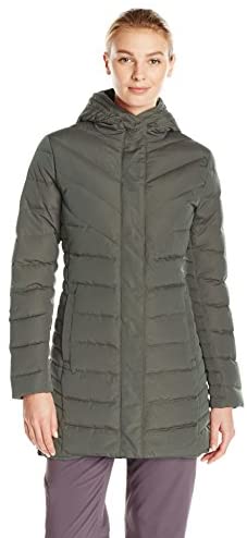 Helly-Hansen Women's Saga Down Parka, Rock, X-Large