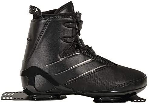 Connelly 2020 Sync (Black/Chrome) Rear Waterski Boot-Right Medium