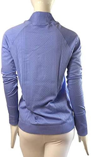 Lululemon Rest Less Mock Neck - HYGB/HYGB (Hydrangea Blue/Hydrangea Blue)