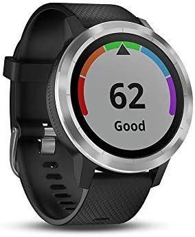 Smartwatch GARMIN Vivoactive 3 1,2" GPS Waterproof 5 ATM Glonass Black Stainless Steel
