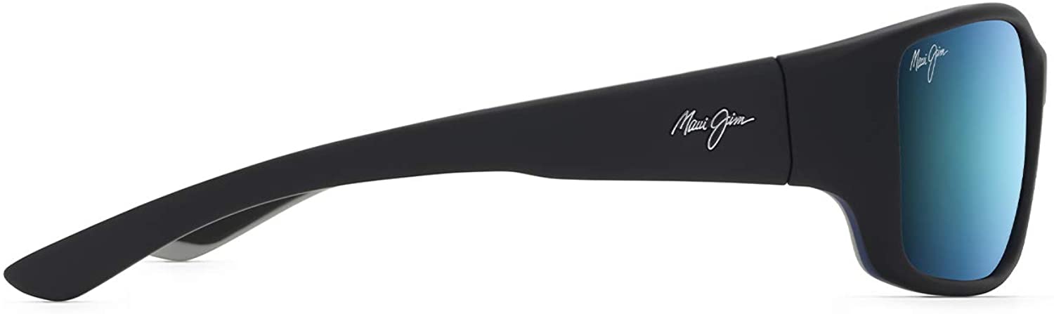 Maui Jim Men's Local Kine Wrap Sunglasses