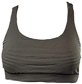 Lululemon Energy Bra - HYDO (Hype Stripe Dark Olive White)