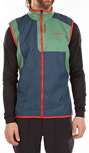 La Sportiva Latitude Vest - Men's, Opal/Grassgreen, Small, L25-618716-S