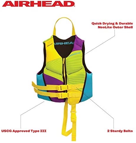 Airhead Infant's Gnar Kwik-Dry NeoLite Flex Life Vest