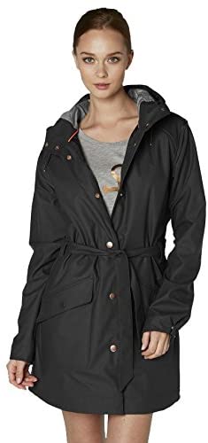 Helly-Hansen Women's Kirkwall Hooded Lightweight Waterpoof Windproof Raincoat Jacket