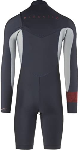 Rip Curl Aggro Long Sleeve 22 Chest Zip Spring Surfing Wetsuit, Navy, Small