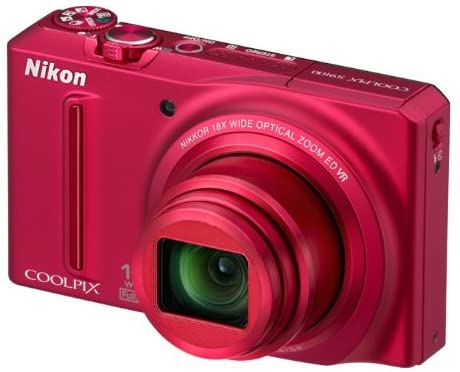 Nikon COOLPIX S9100 12.1 MP CMOS Digital Camera with 18x NIKKOR ED Wide-Angle Optical Zoom Lens and Full HD 1080p Video (Black) (OLD MODEL)