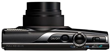 Canon PowerShot ELPH 360 Digital Camera w/ 12x Optical Zoom and Image Stabilization - Wi-Fi & NFC Enabled (Black)