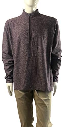 Lululemon Surge Warm 1/2 Zip - HBCY (Heathered Black Cherry)