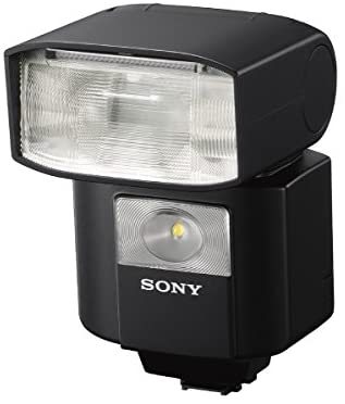 Sony HVL-F45RM Compact, Radio-Controlled Gn 45 Camera Flash with 1" Display, Black