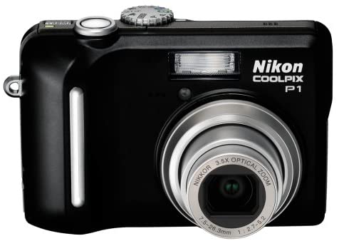 Nikon Coolpix P1 8MP Digital Camera with 3.5x Optical Zoom (Wi-Fi Capable)