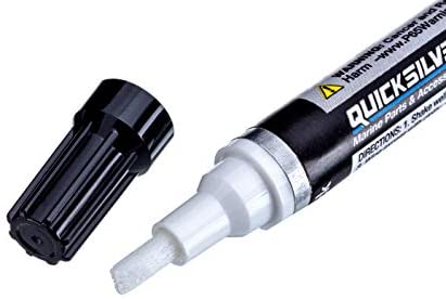 Quicksilver 8M0137092 Phantom Black Paint Pen – 0.3 Fl Oz Touch-Up Pen