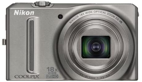 Nikon COOLPIX S9100 12.1 MP CMOS Digital Camera with 18x NIKKOR ED Wide-Angle Optical Zoom Lens and Full HD 1080p Video (Black) (OLD MODEL)