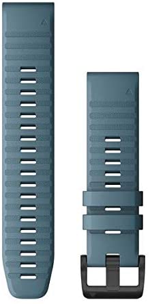 Garmin Fenix 6 Sapphire, Premium Multisport GPS Watch, Features Mapping, Music, Grade-Adjusted Pace Guidance, Titanium with Orange Band & Quickfit 22 Watch Band
