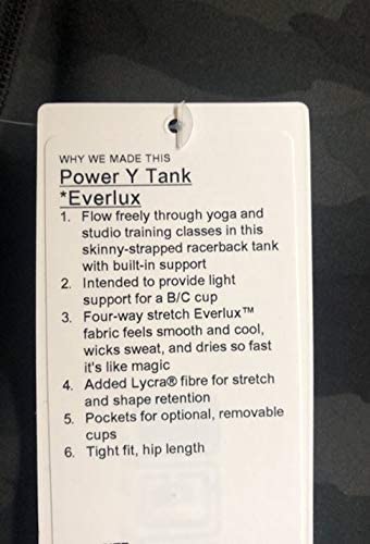 Lululemon - Power Y Tank - HE6T (Heritage 365 Camo Dark Olive Multi)