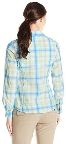 Columbia Women's Saturday Trail Plaid Long Sleeve Shirt