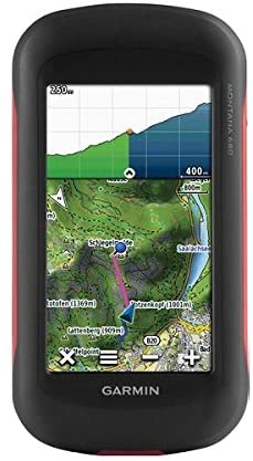 Garmin Montana 680t, Touchscreen Hiking Handheld, GPS/GLONASS and Preloaded TOPO Maps