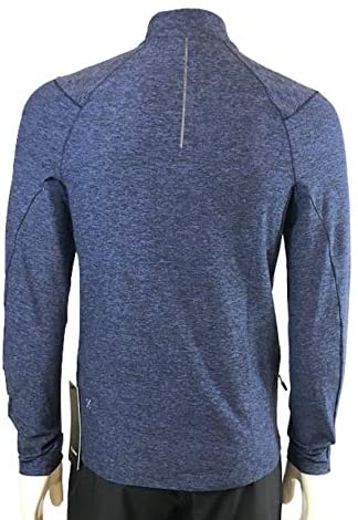 Lululemon Surge Warm 1/2 Zip - HEMR/BLK