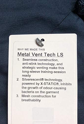 Lululemon Metal Vent TECH LS - NUNY/NUNY (Nautical Navy)