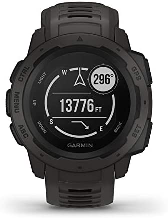 Garmin Instinct, GPS Watch, Graphite, Refurbished