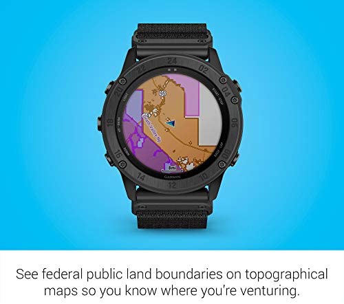 Garmin tactix Delta Solar, Solar-Powered Specialized Tactical Watch, Ruggedly Built to Military Standards, Night Vision Compatibility