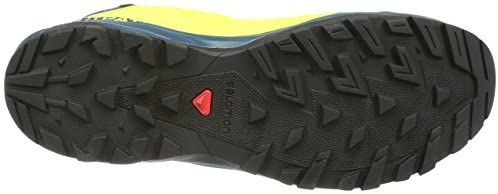 SALOMON Outpath Pro GTX Hiking Boot - Men's Lime Punch/Reflecting Pond/Black, US 7.0/UK 6.5