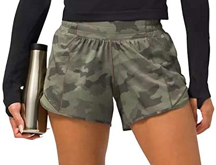 Lululemon Dottie Tribe White Black Hotty Hot Short