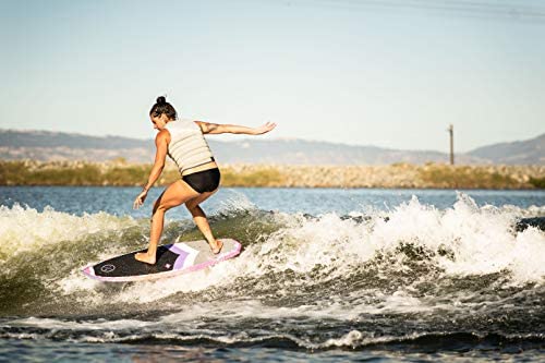 Hyperlite Good Daze 4.7 Womens Wakesurfer Purple/Floral 4ft 7in