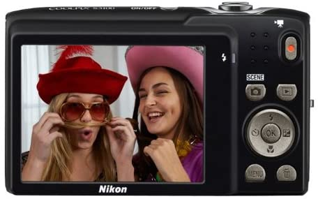 Nikon COOLPIX S3100 14 MP Digital Camera with 5x NIKKOR Wide-Angle Optical Zoom Lens and 2.7-Inch LCD (Silver)