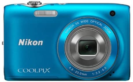 Nikon COOLPIX S3100 14 MP Digital Camera with 5x NIKKOR Wide-Angle Optical Zoom Lens and 2.7-Inch LCD (Silver)