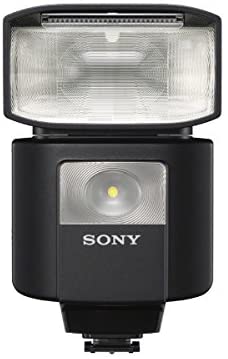 Sony HVL-F45RM Compact, Radio-Controlled Gn 45 Camera Flash with 1" Display, Black