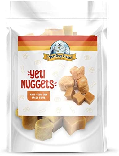 Yeti Natural Himalayan Yak Cheese Dog Nuggets Treats, 6-8 Pieces, 3.5 Oz