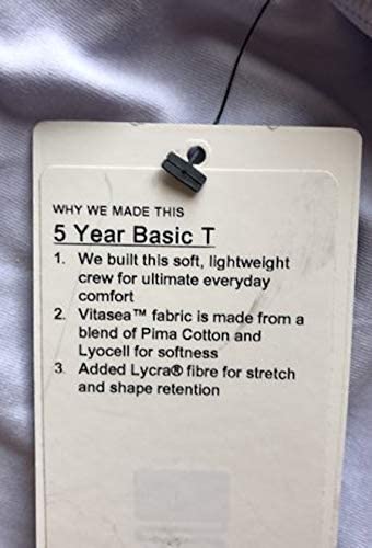 Lululemon 5 Year Basic T - SRNB (Serene Blue)